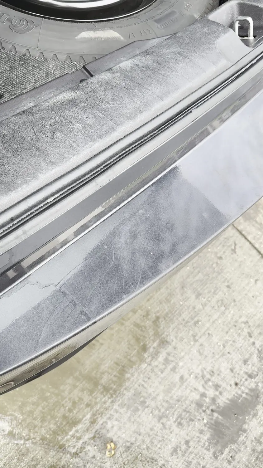 Acura MDX &mdash; Rear Bumper — after