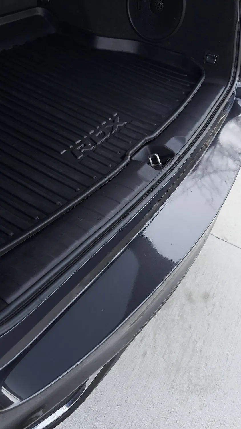 Acura MDX &mdash; Rear Bumper — before