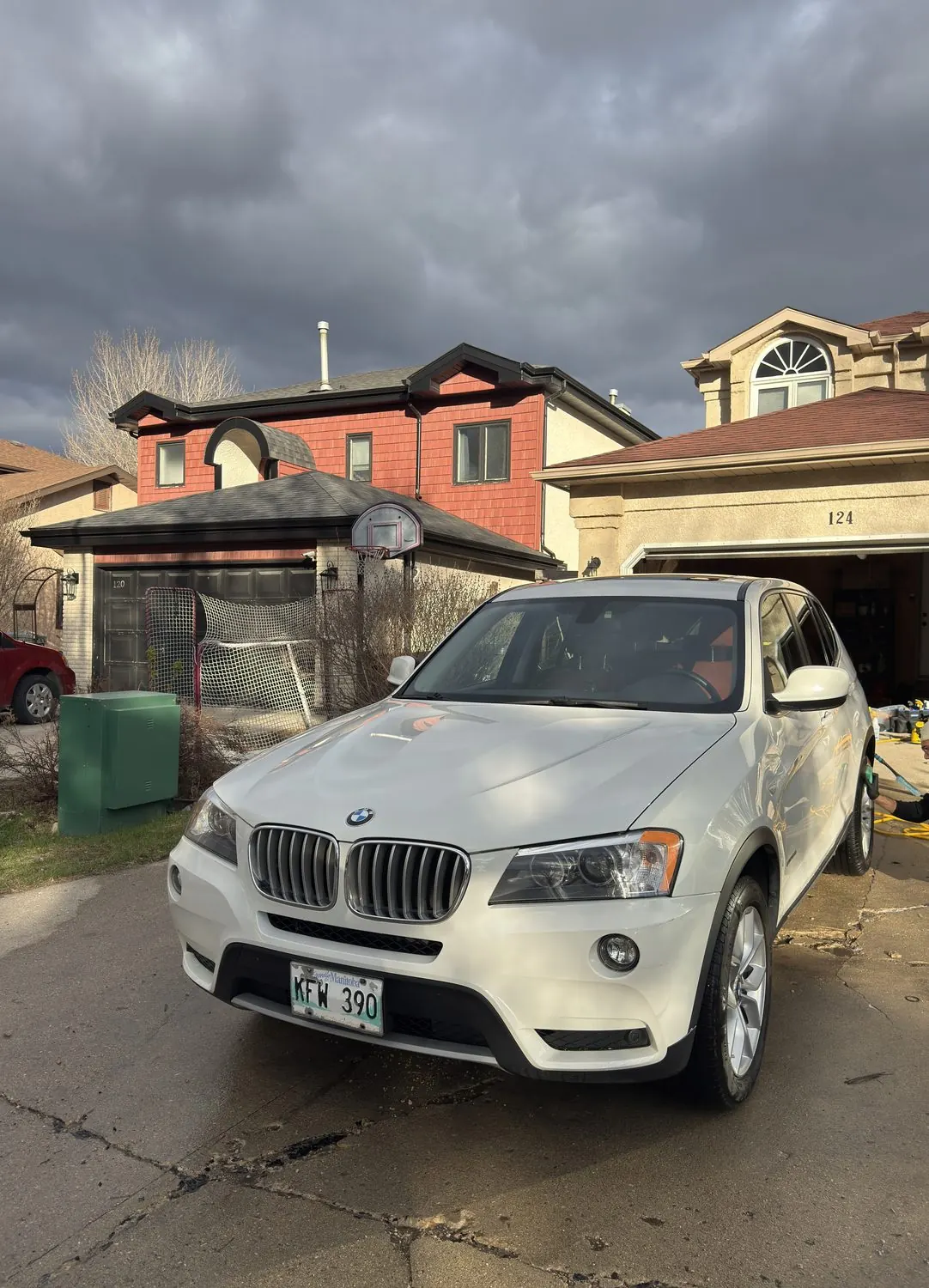 BMW X3 &mdash; Front Quarter — after