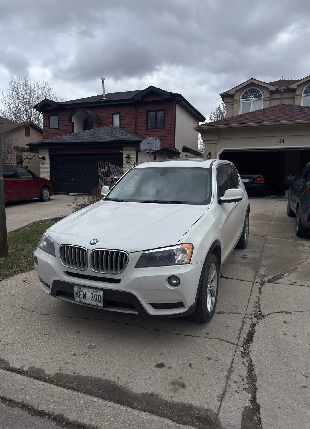 BMW X3 &mdash; Front Quarter — before