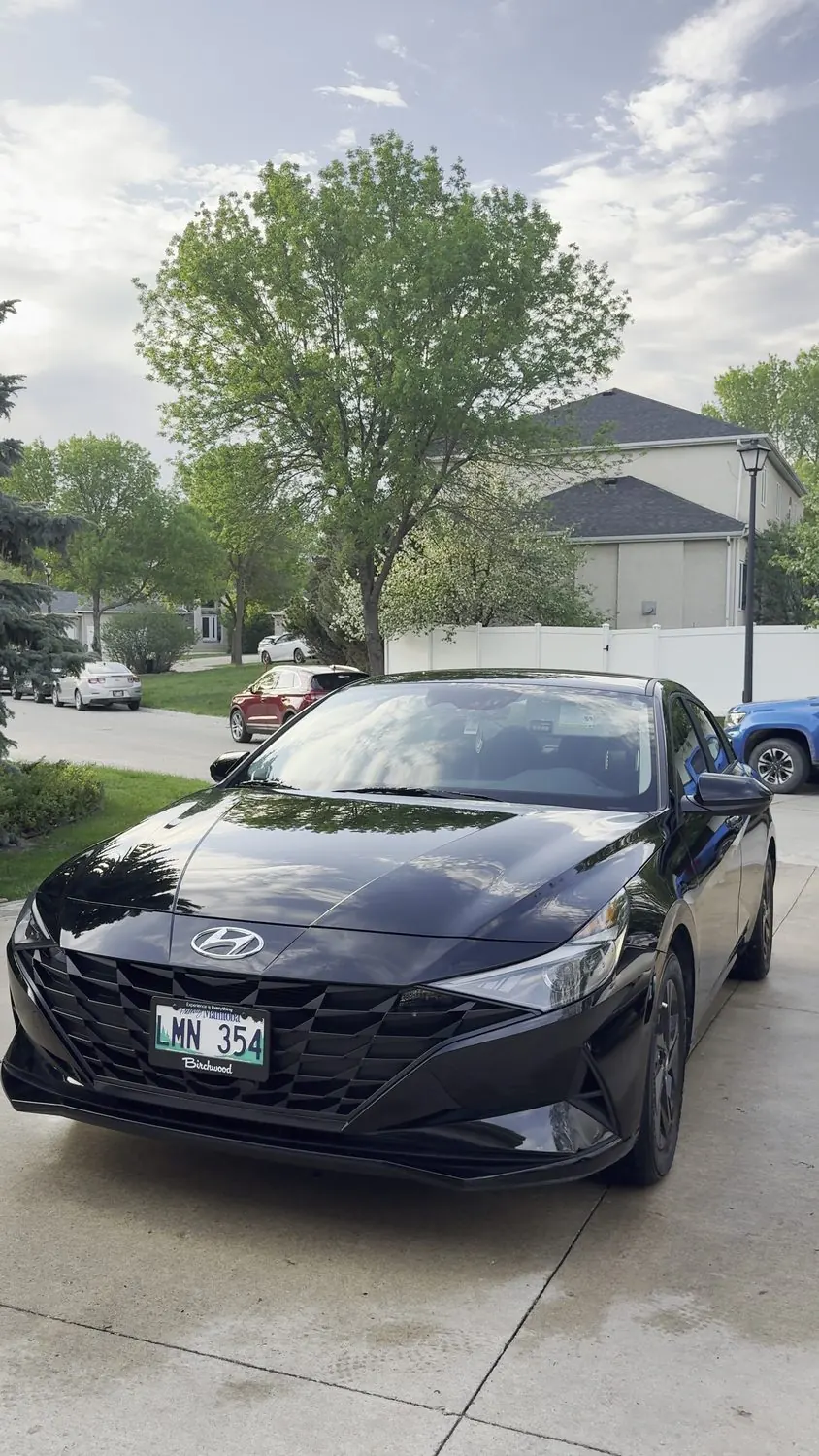 Hyundai Elantra &mdash; Front Quarter — after