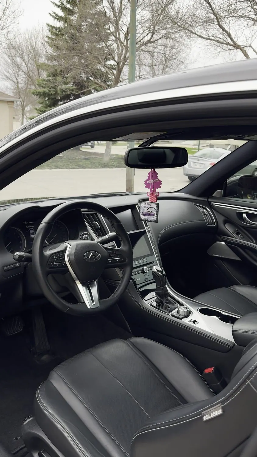 Infiniti Q60 &mdash; Interior — after