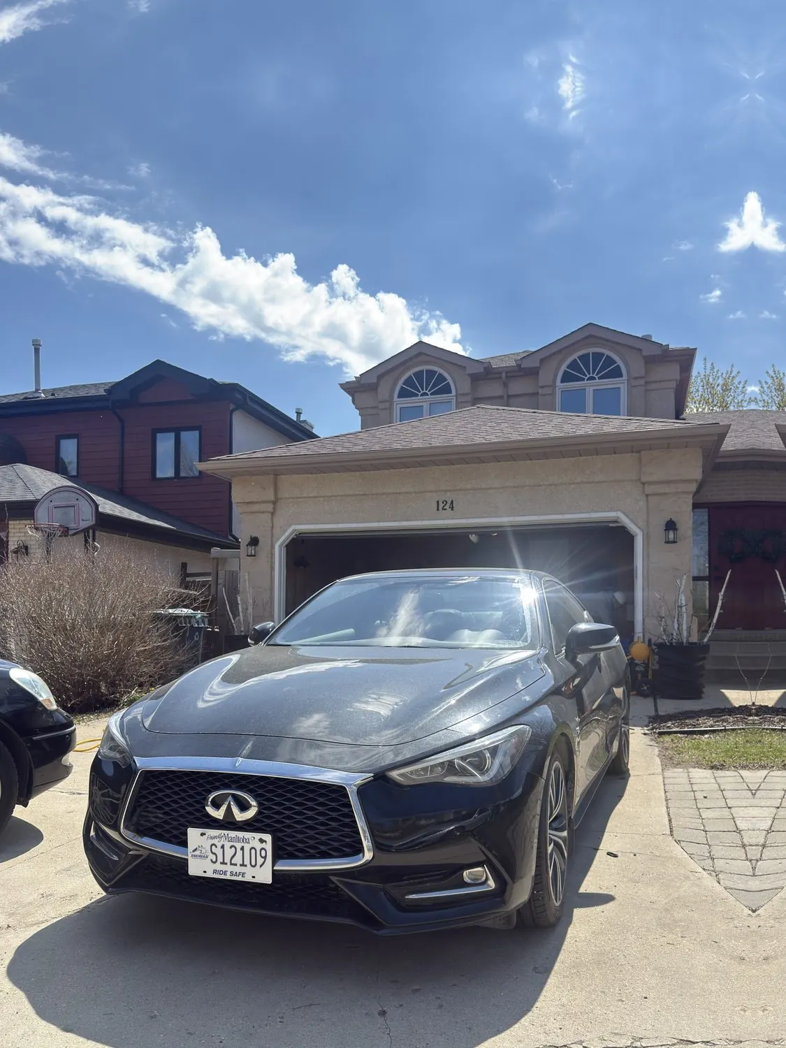 Infiniti Q60 &mdash; Front Quarter — before