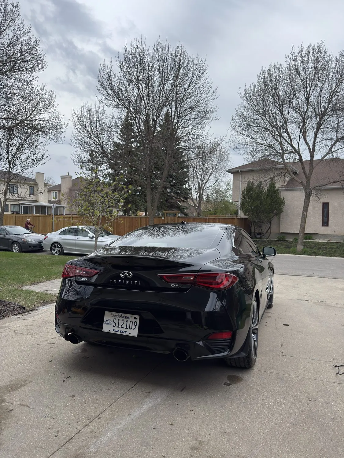 Infiniti Q60 &mdash; Rear Quarter — after