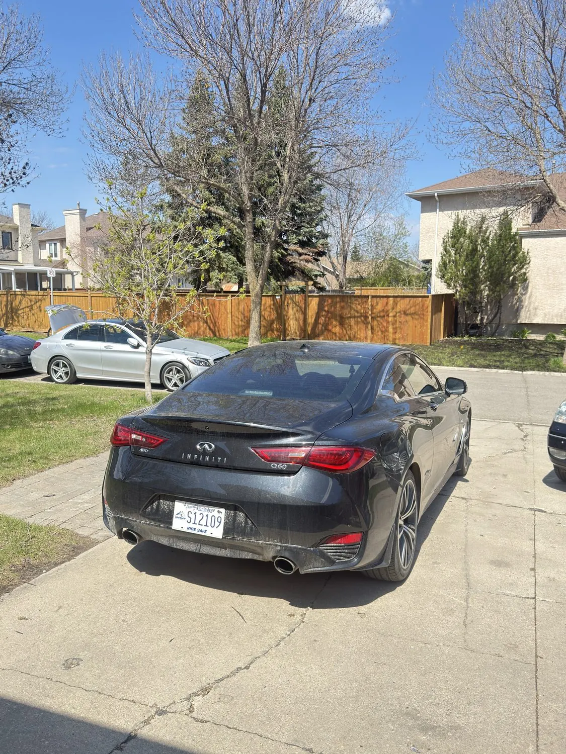 Infiniti Q60 &mdash; Rear Quarter — before