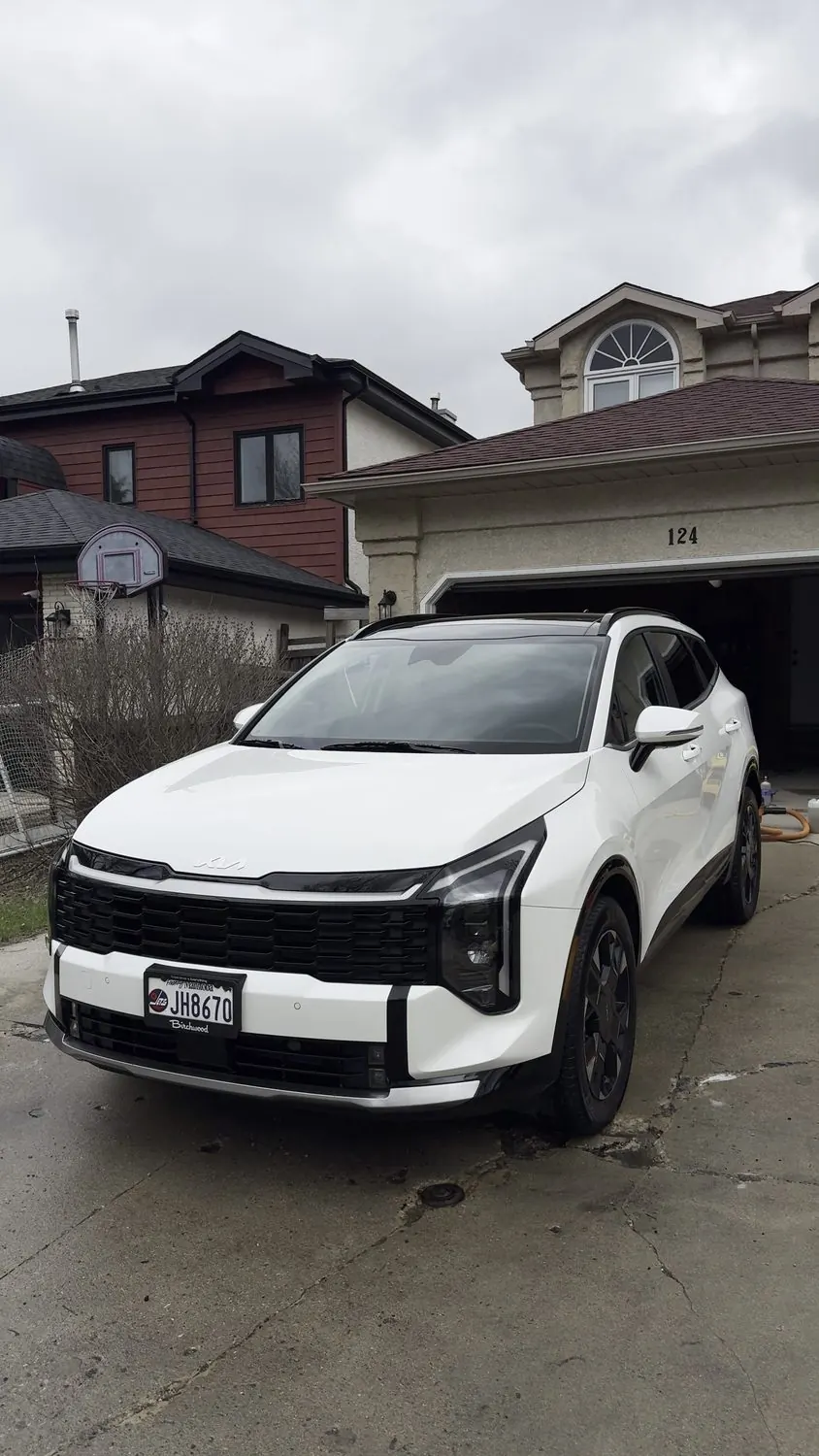 Kia Sportage &mdash; Front Quarter — after