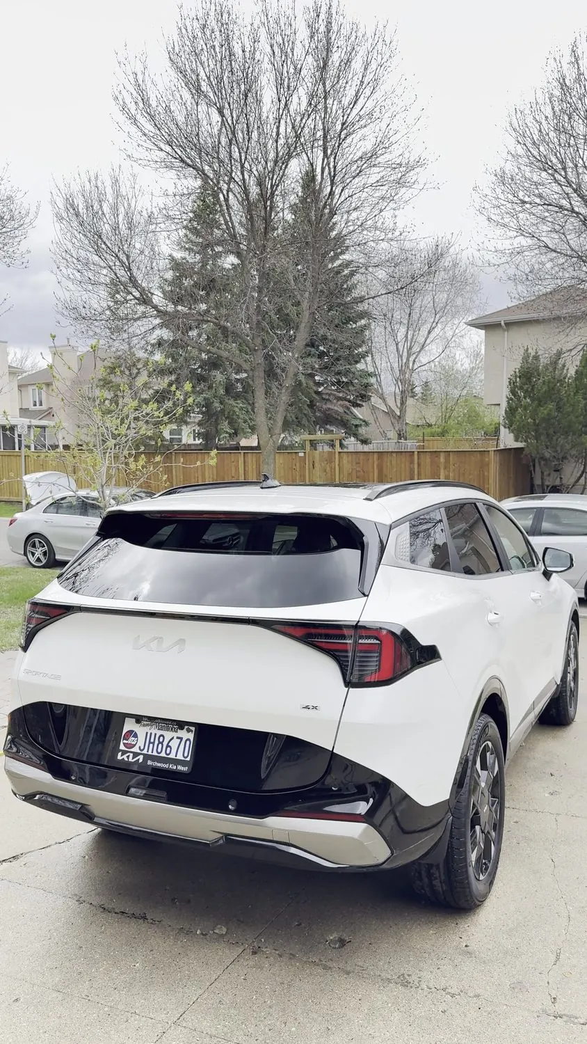 Kia Sportage &mdash; Rear Quarter — after