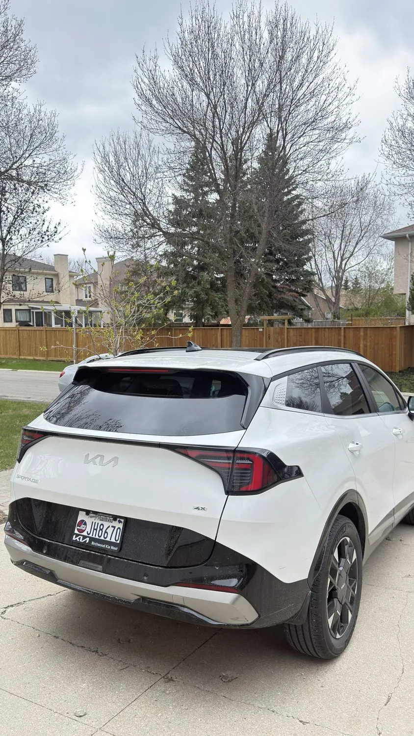 Kia Sportage &mdash; Rear Quarter — before
