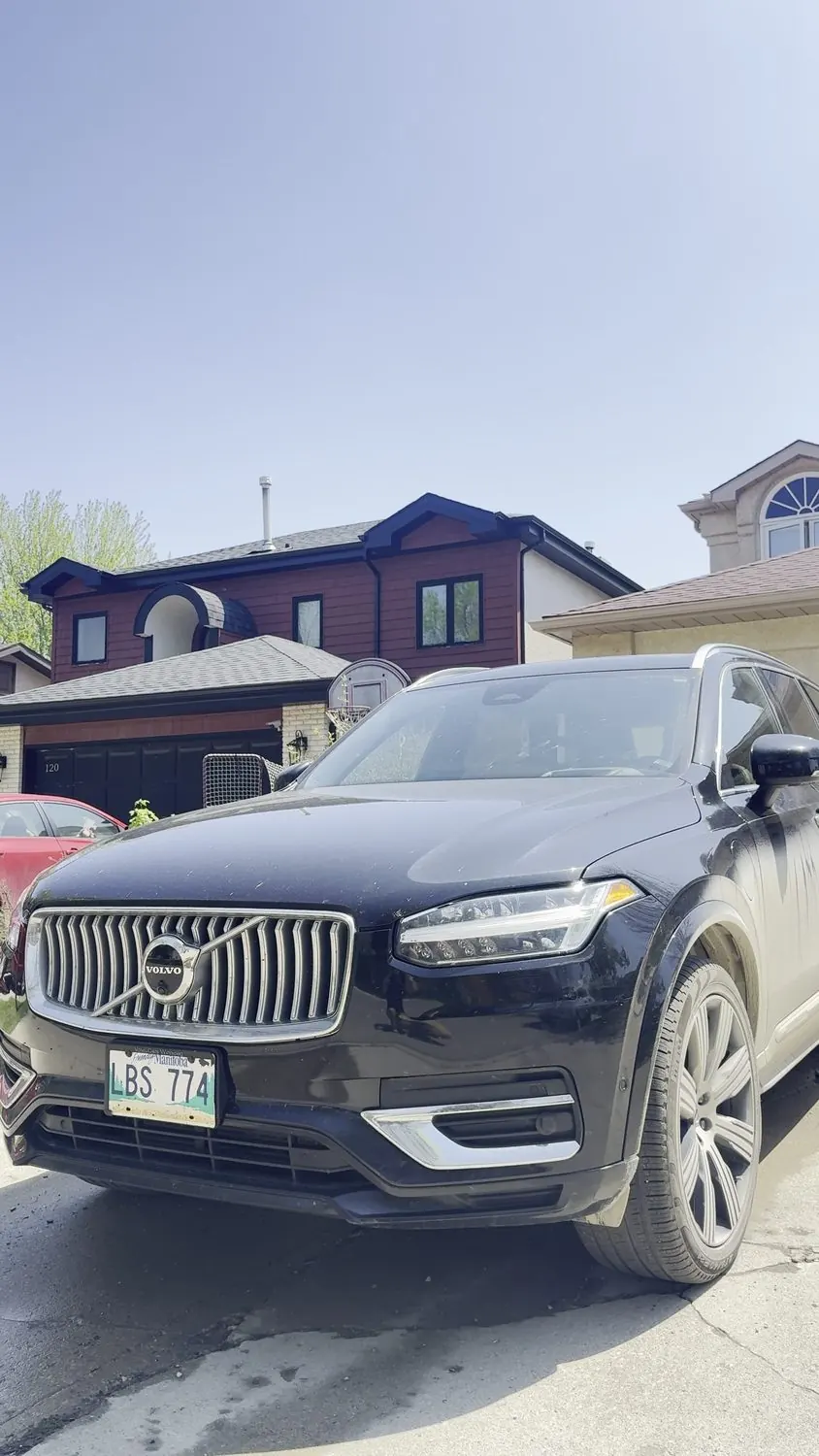 Volvo &mdash; Front Quarter — before